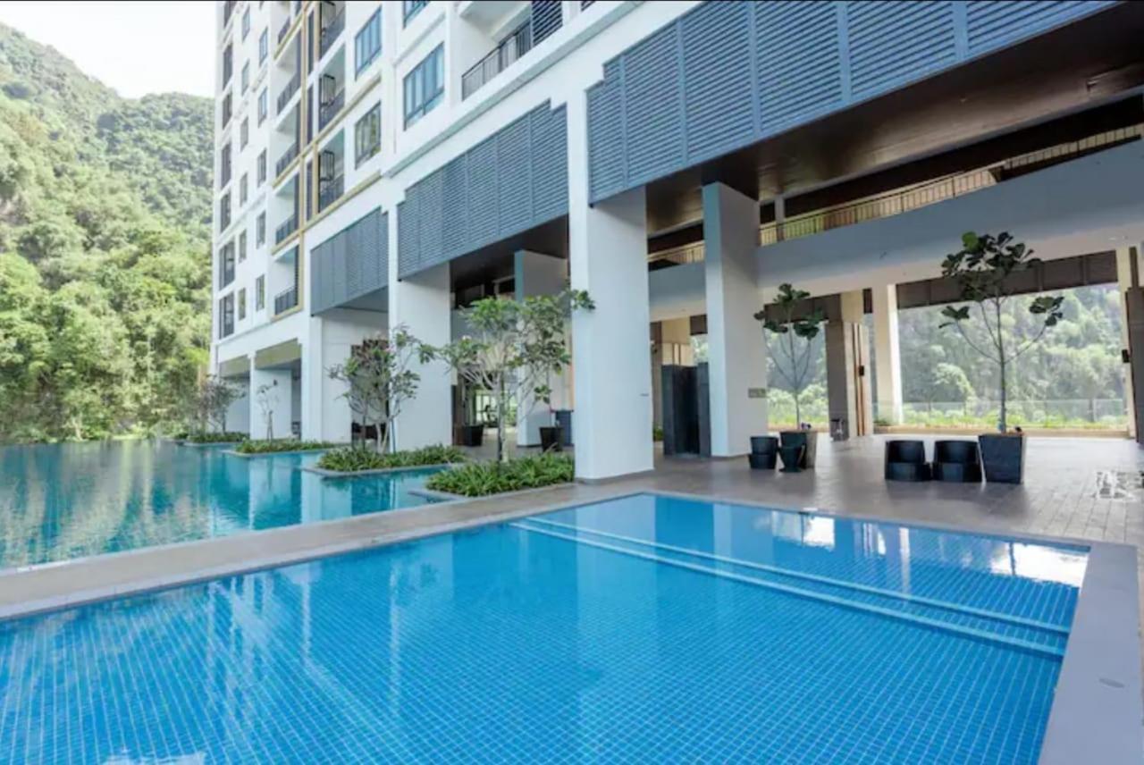 Pangsapuri Hotspring 1610 @ Sunway Onsen Neighbour Of Lost World Of Tambun With Theme Park View For 8 Pax *