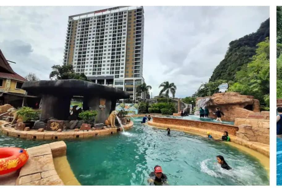 Hotspring 1610 @ Sunway Onsen Neighbour Of Lost World Of Tambun With Theme Park View For 8 Pax Pangsapuri *